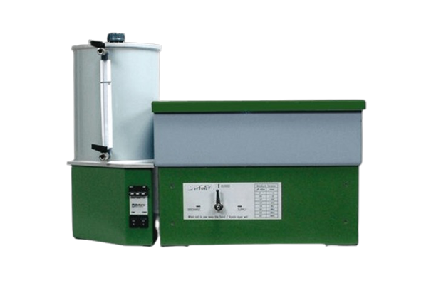 Sand/kaolin box for pF determination (pF 2.0 - 2.7)