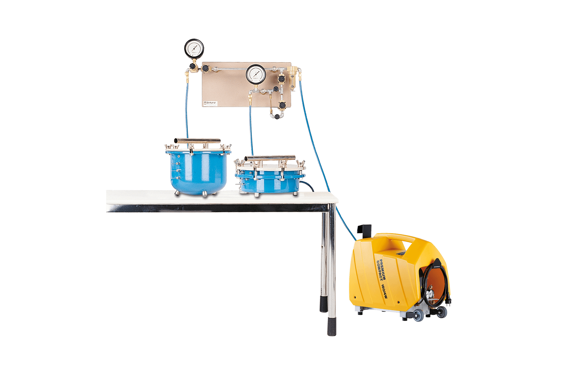 Ceramic plates set for pF determination (pF 2.0 - 4.2)