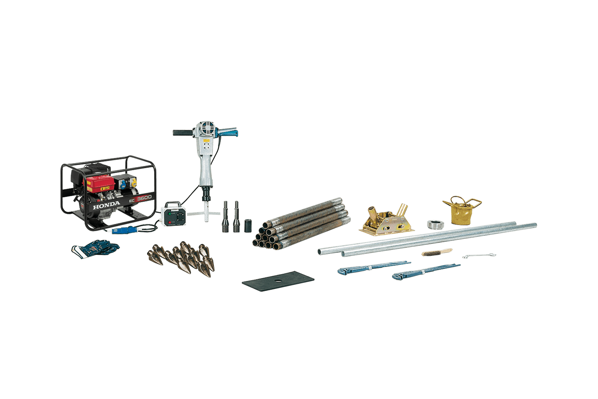 Lost-cone drilling set - standard