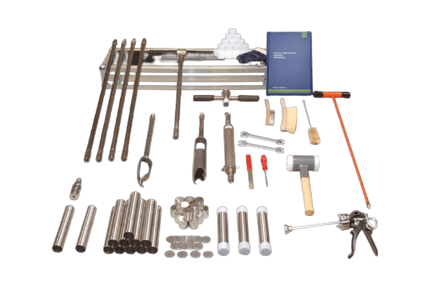 Soil coring kit - chemical soil research